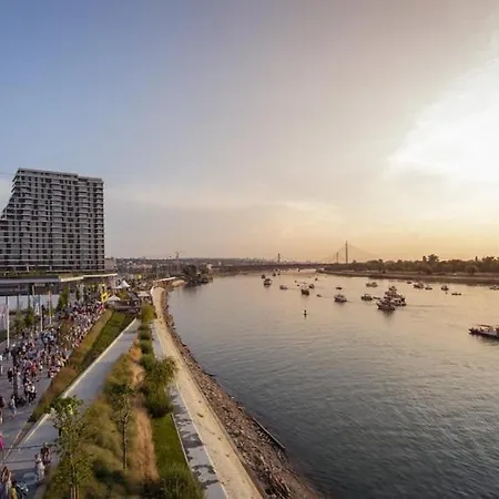 Ferienwohnung Lolita Lux - Belgrade Waterfront Exterior foto